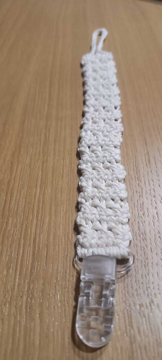 Porta Chupeta em Croché - Feito à Mão