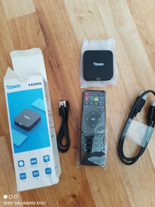 Android TV Box. Netflix Player TVN Disney+ YouTube.Komplet. Nowy.
