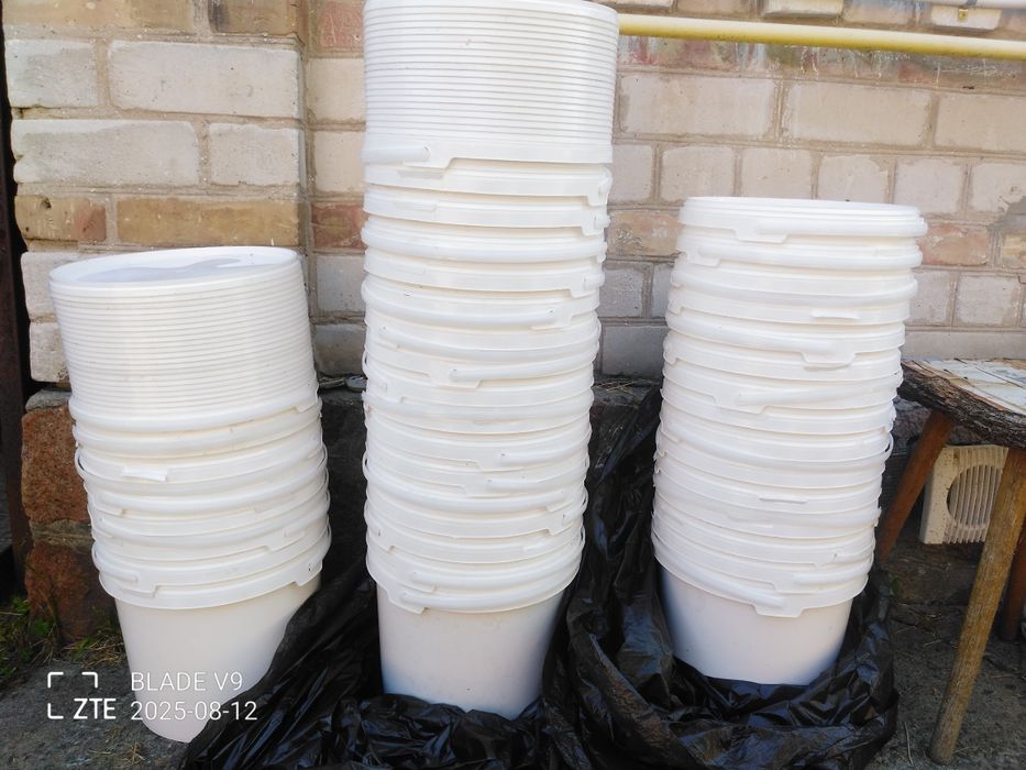 Харчові відра 10 та 5 л.