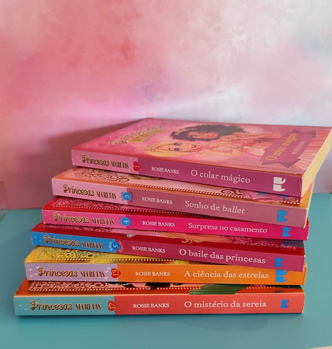 Livros juvenis Princesas Secretas Rose Banks