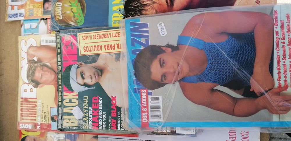 18 revistas gay internacionais erotismo