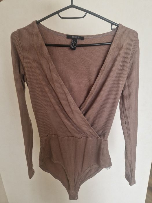 Ніжно-коричневий боді