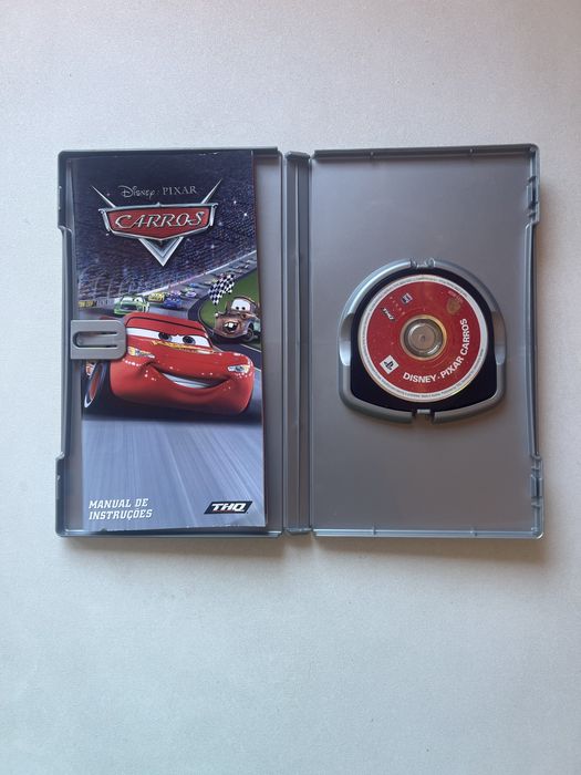 Jogo PSP Disney Pixar Carros Cars Edicao Platinum Completo