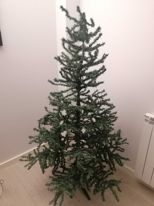Árvore de natal usada