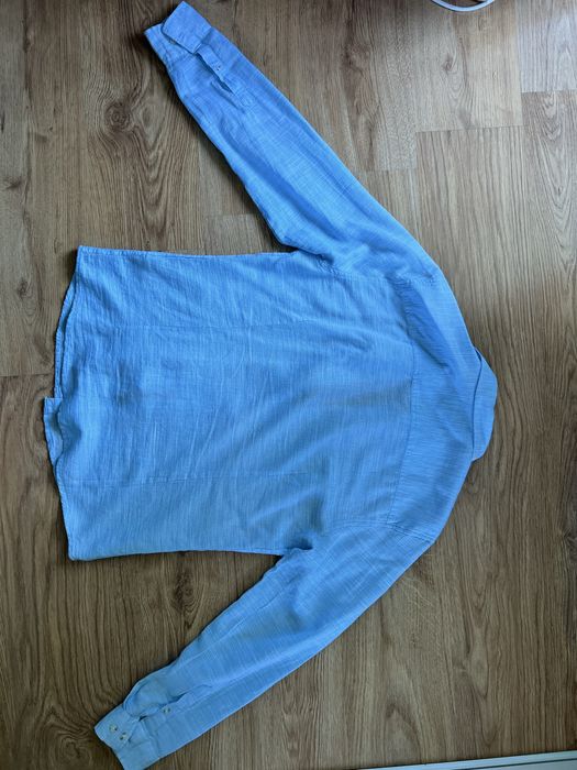 Рубашка, сорочка чоловіча світло синя