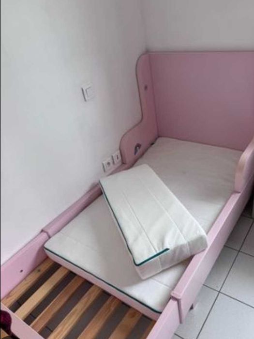 Cama Rosa Extensível