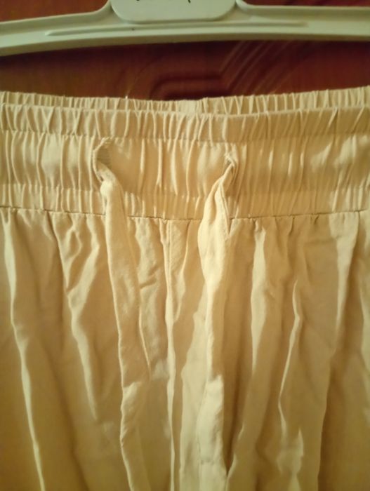 Spodnie damskie jasna kawa rozm. XL