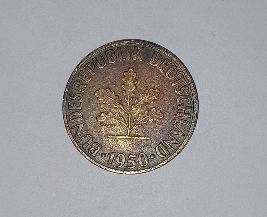 10 fenigów 1950 F r.