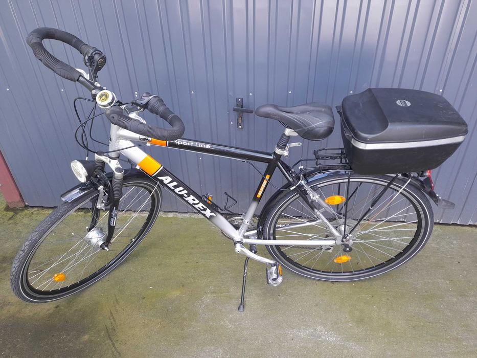 Prophete markowy MĘSKI ROWER szosowy 28" sprawny aluminiowy Shimano