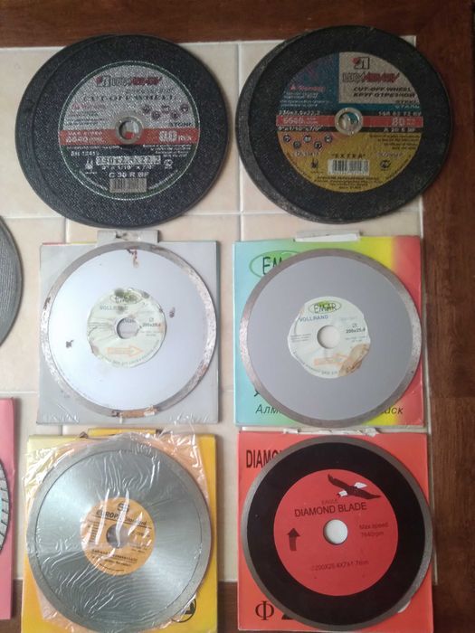 Диски алмазные новые для болгарки