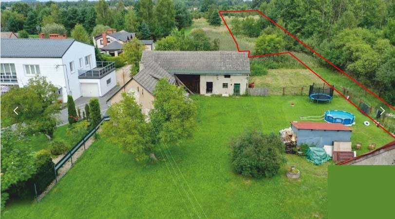 Działka Osiny koło Poraja