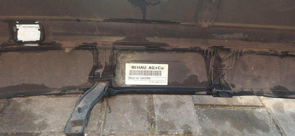 W212 Mercedes задній бампер
