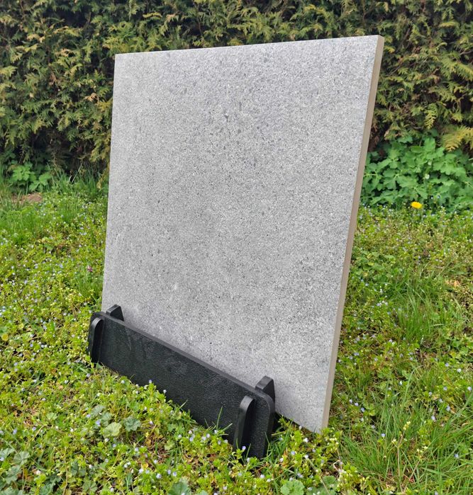 Płyta tarasowa Authority Grey 60x60x2 Gat II | OUTLET | PŁYTA NA TARAS OGRODOWY | OD RĘKI | KAMIENNA | SZARA