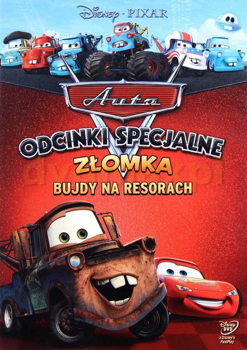Bujdy na resorach - odcinki specjalne Złomka Auta Disney DVD (cd46)
