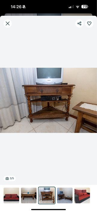 Movel para televisao e mesa centro sala