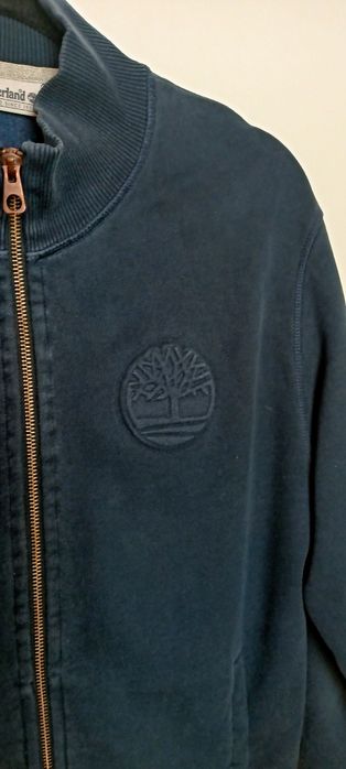 Męska bluza Timberland granatowa full zip M klasyk premium