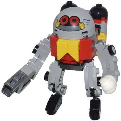 LEGO мініфігурка Eggrobo (Sonic the Hedgehog)
