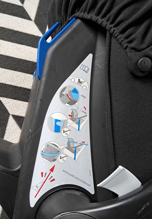 fotelik samochodowy plus baza isofix audi