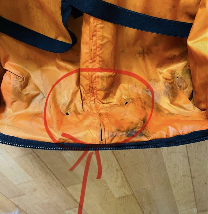 Saco de desporto 90L com rodas