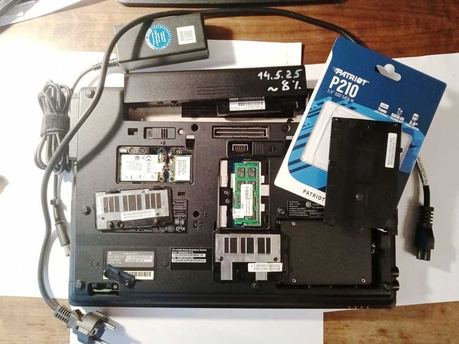 HP ProBook 6540b Ноутбук Б/У / 1366×768 / i5-520M / 8 ГБ DDR3 / SSD 128 ГБ / DisplayPort / VGA / /Wi-Fi / 3G-модем / RS-232 / FireWire / RJ-11 / RJ-45