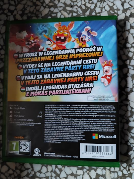 Rabbids Party of Legends PL Xbox one Series X