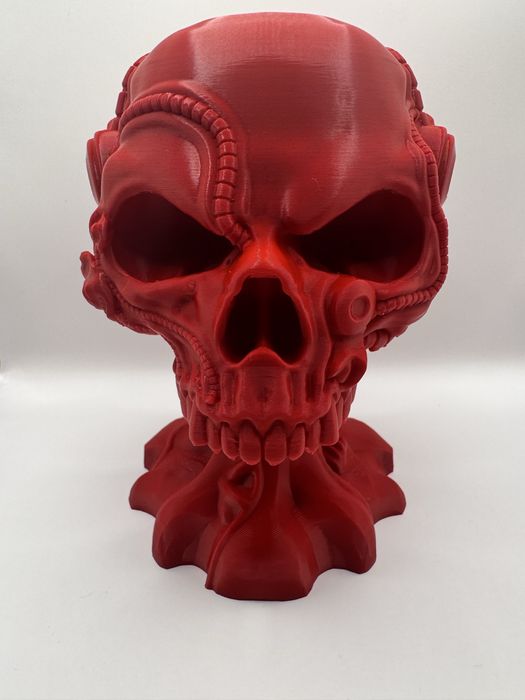 Super czaszka stojak na sluchawki druk 3D akcesotia dla graczy ps5 ps4