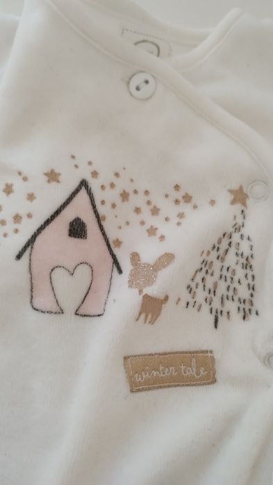 Sweterek świąteczny, r. 62