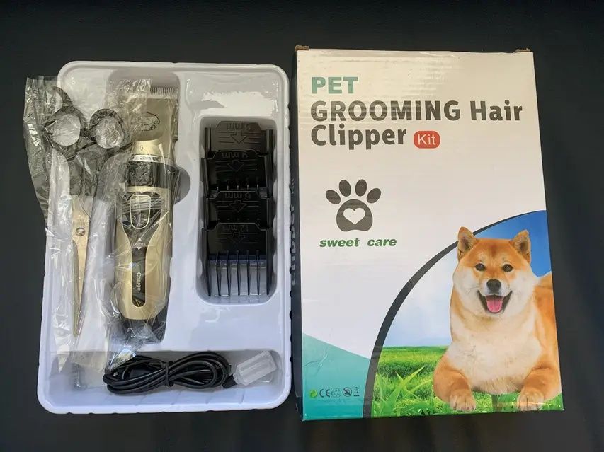 Машинка для стрижки тварин Pet Grooming Hair Clipper Kit, 3W