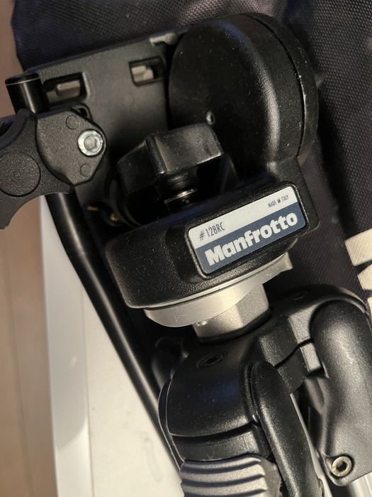 Profesjonalny statyw do kamery video Manfrotto model 190D