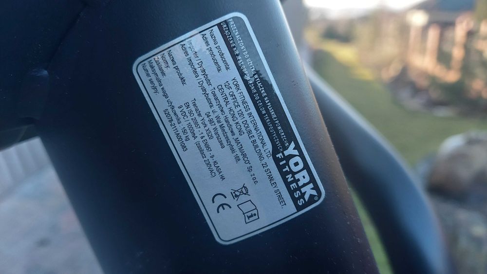 Orbitrek firmy York Fitness X520 złożony