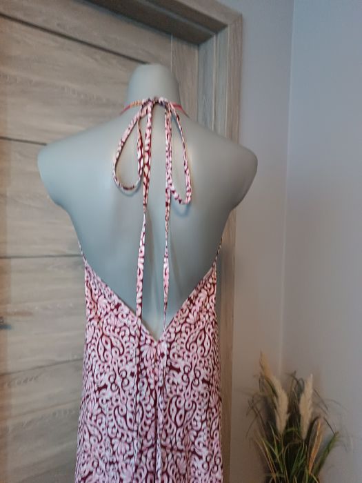 Sukienka maxi w stylu boho Made in Italy