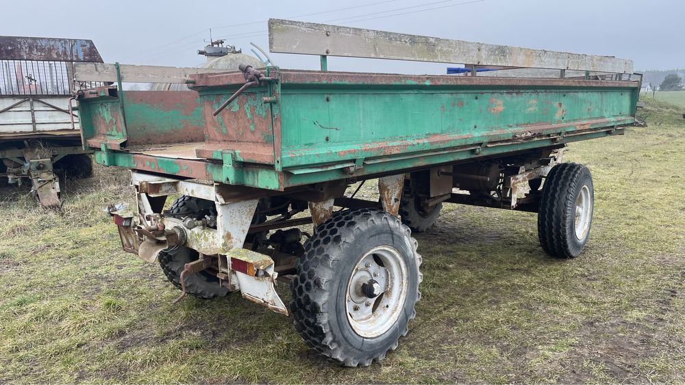 Przyczepa rolnicza hw60.11 hw 60 hl hw Fortschritt 2xkipper