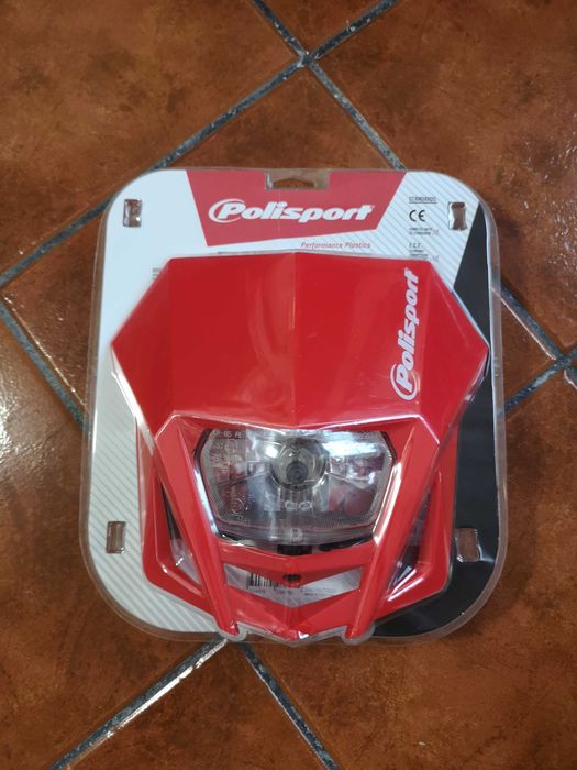 Novo. Farol Polisport LMX.