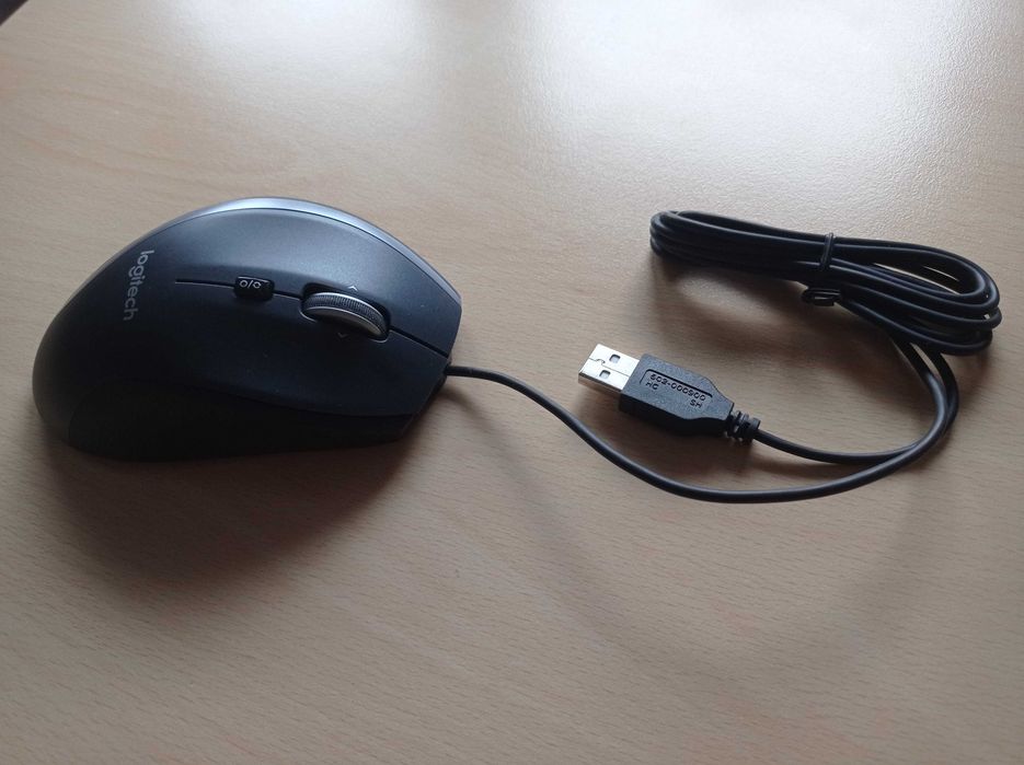 nowa mysz logitech M-U007 / M500S duża z funkcja frewheel