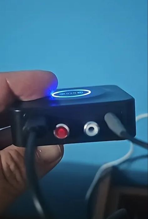 Ресивер  Bluetooth 5.1 аудио адаптер, RCA, aux авто комплект блютуз