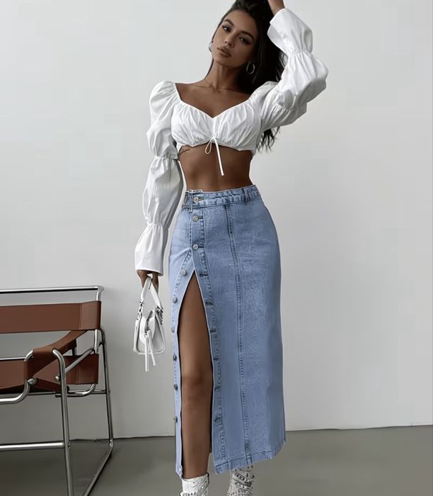 Юбка джинсова m-l