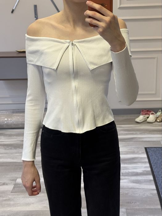 Біла кофта Zara M/38