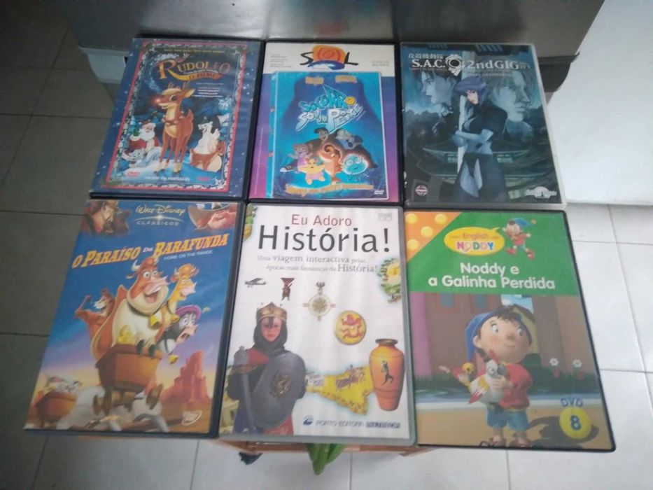 DVD's para  crianças