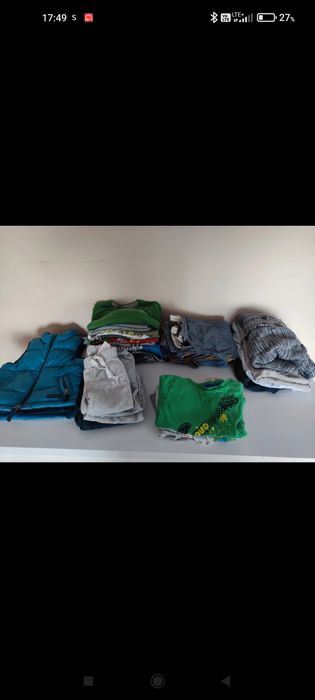 Ubranka w rozmiarze 86