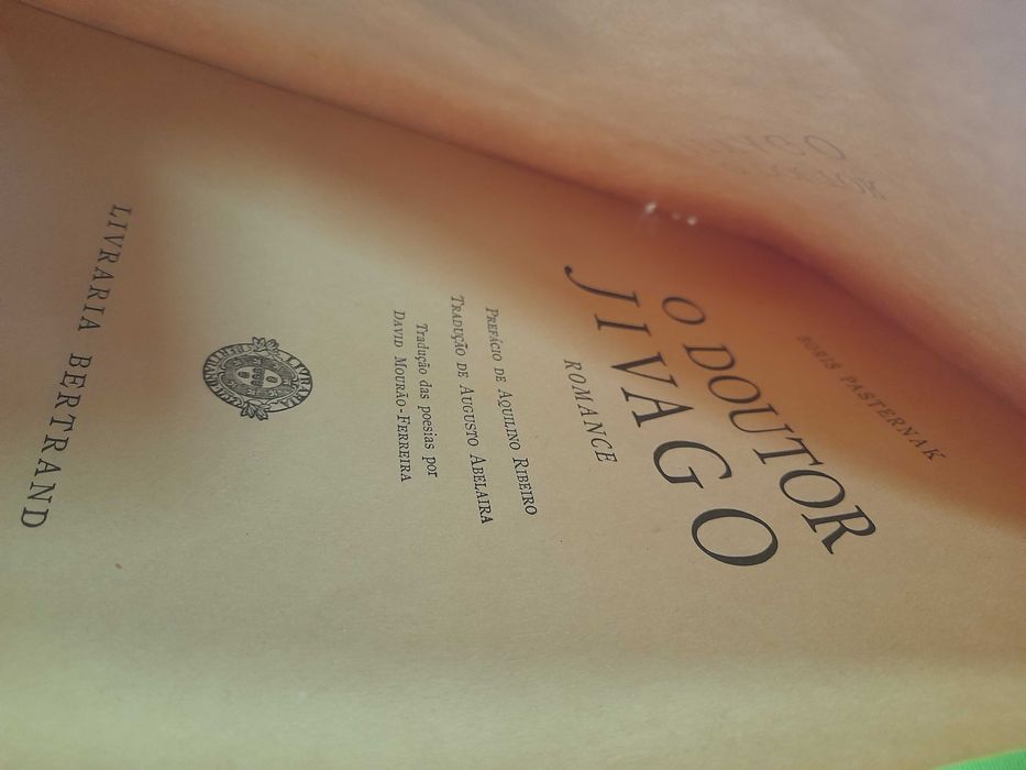 Livros antigos de autores conhecidos