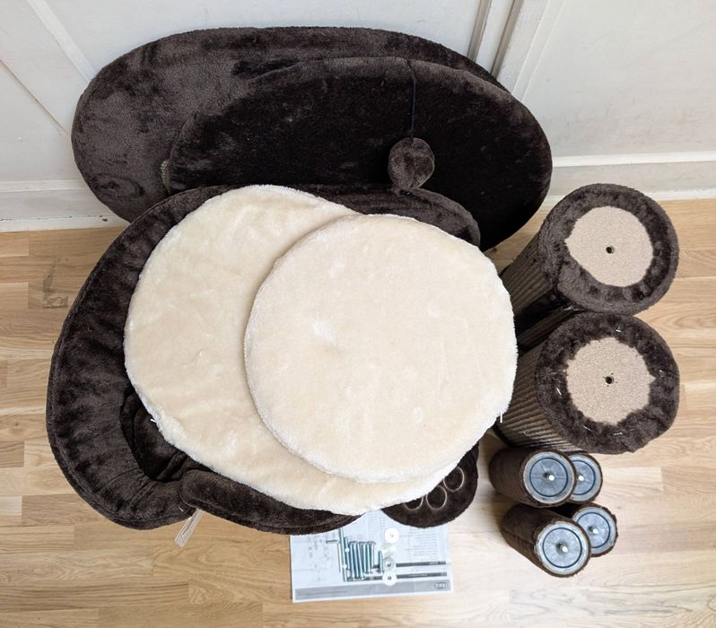 Trixie Drapak dla Kota Seniora Emil Ciemnobrązowy 69x59x96cm DUŻY