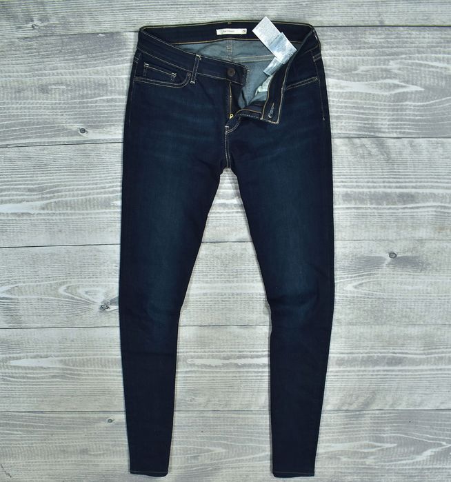 Levis 714 Straight Jeansy Damskie Spodnie W29 L34