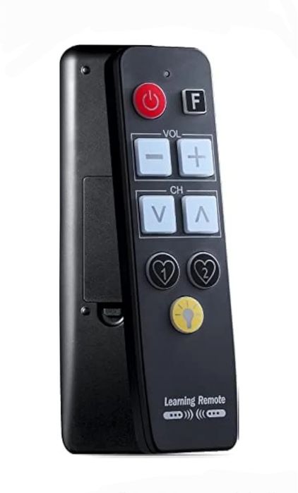 Uniwersalny pilot tv na podczerwień dla seniorów z dużymi przyciskami