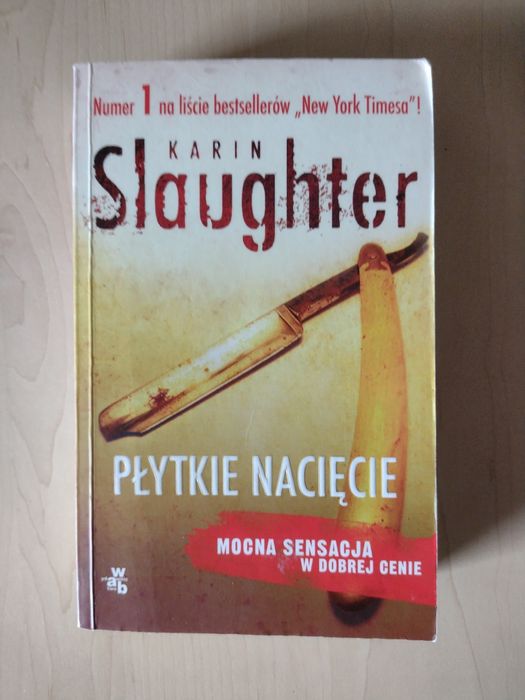 Książka płytkie nacięcie