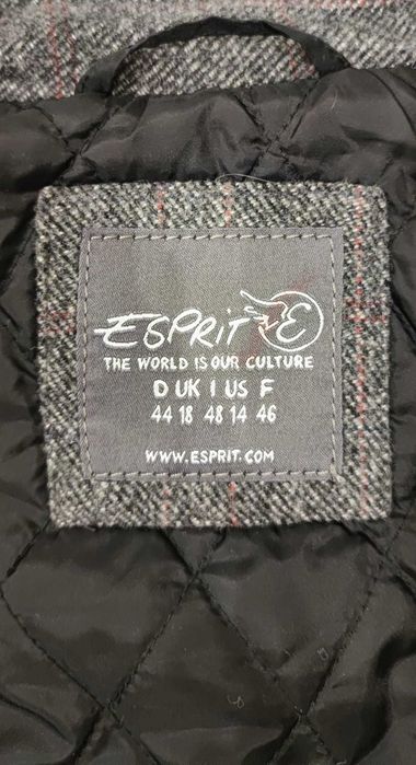 Płaszcz damski Esprit – 60% wełny – klasyczny, ciepły