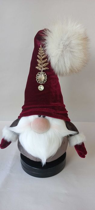 Гном новогодний. Гном ручної роботи. Гном. Новогодний подарок.