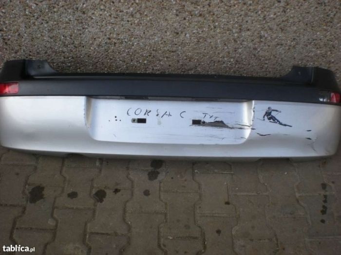 zderzaki opel corsa c