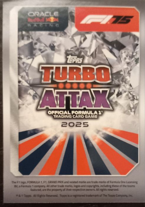 Carta Topps Formula 1   2025.