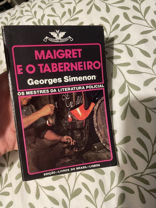 Livro Maigret e o Taberneiro - Georges Simenon