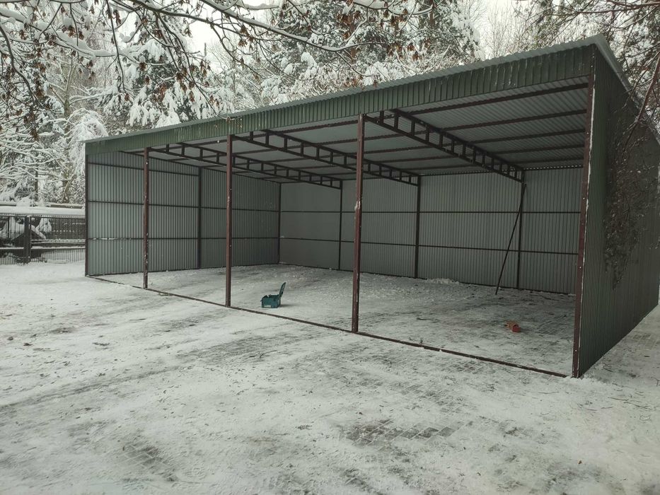 Zadaszenie – Garaż  |WIATA - HALA | MAGAZYN - Schowek -GRZYWSTAL